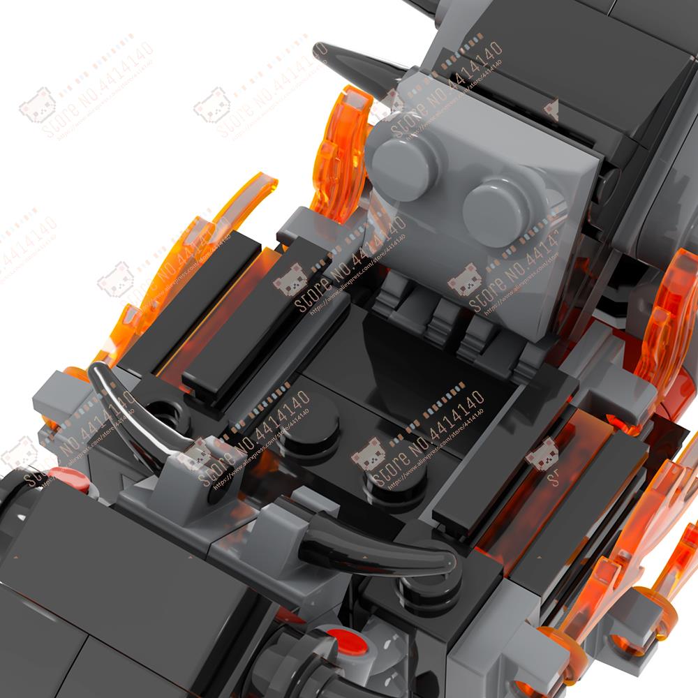 Creative Series Motorcycle Model MOC Building Blocks Game Anime Movie Series Action Figure Vehicle Assembly Bricks Toys For Kids