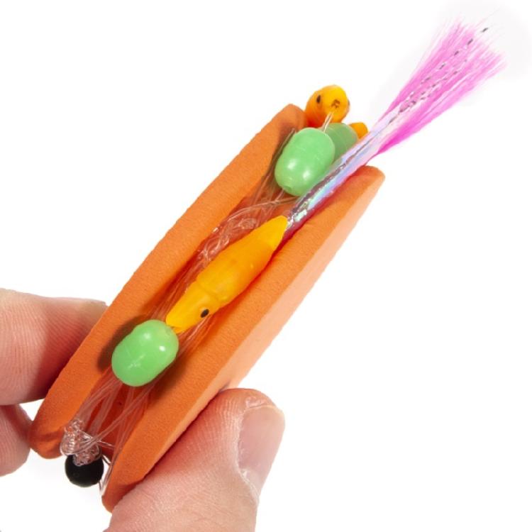 10 Stück Große Größe Angel- und Rigging-Schaumstoffspulen-Kombination für Schnur-Vorfach-Organizer Aufbewahrungszubehör Zufällige Farbe