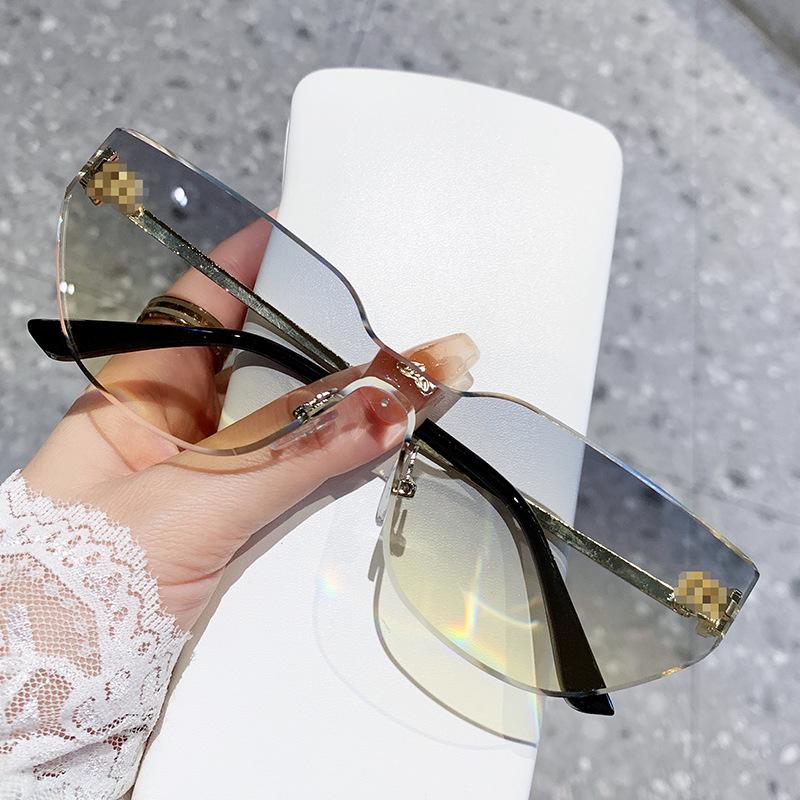 

Frameless Letter M Mijia Sunglasses Cat Eye Trend Sunglasses Men S And Women S Sunglasses