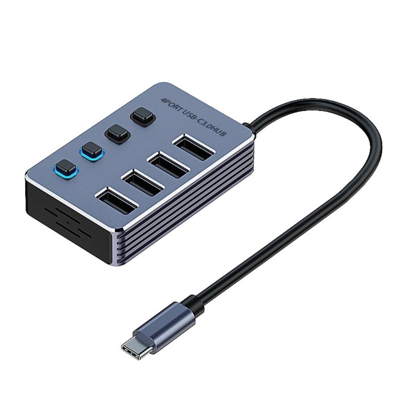 

USB3.0 Adapter Dock Station Featuring 4/7/10 Port 5Gbps DC2V for Fast Data Transfer and Device Charging