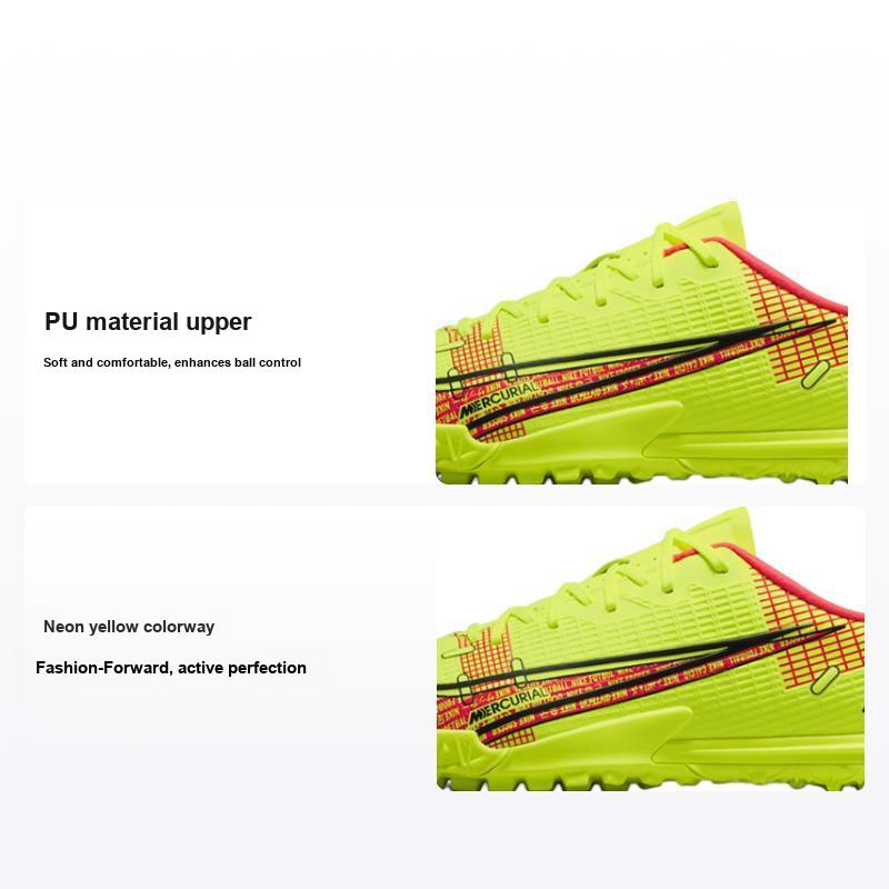 Nike Mercurial Vapor 14 Academy TF GS Motivation Pack Kids Sneakers Yellow Volt Bright-Crimson CV0822-760