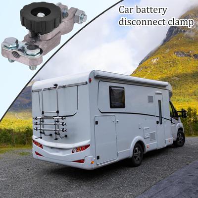 Battery Quick Disconnect Heavy Duty Isolator Battery Interrupter Clamp For Automotives Vehicles Cars Trucks SUV RV Ships Van