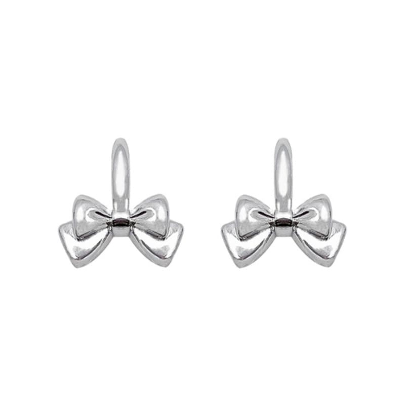 VVV Mini Bold Ribbon One-Touch Earrings