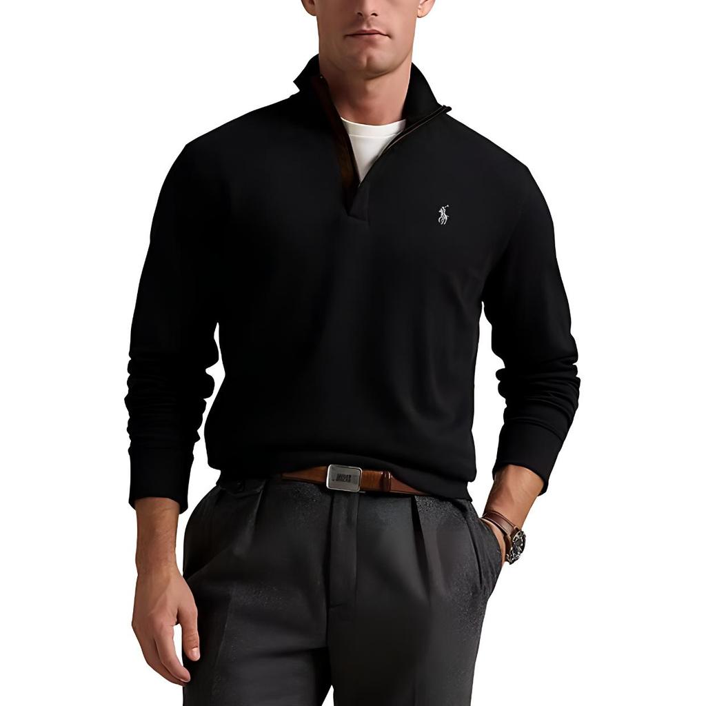 Polo Ralph Lauren SS25 Sweatshirt Men's Black 710890534031