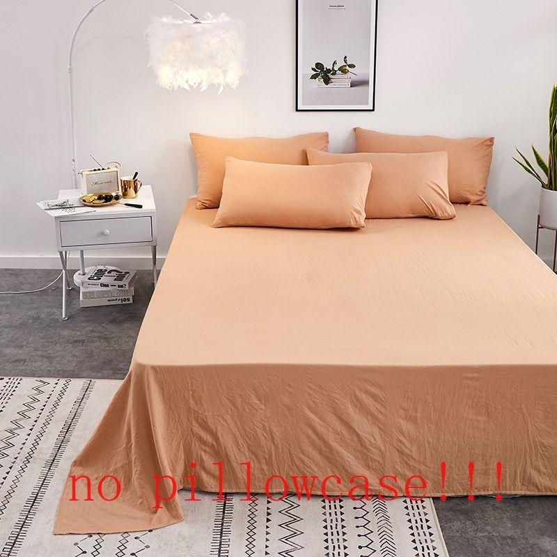 Flat Sheet Soft Skin-friendly Washable Bedspread Simple Protector Dust-proof Students Bedding Fitter Mattress Cover Comfortable