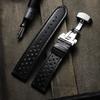 18mm 20mm 22mm Strap Breathable Cowhide Watch Strap Matte&Oil Wax Band Butterfly Buckle Men Women Universal Bracelet Accessories