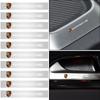 2/5/10Pcs Car Interior Random Stickers Car Steering Wheel Emblem Styling For Porsche Boxster Cayenne Panamera Macan Cayman 911 918 996 917 991