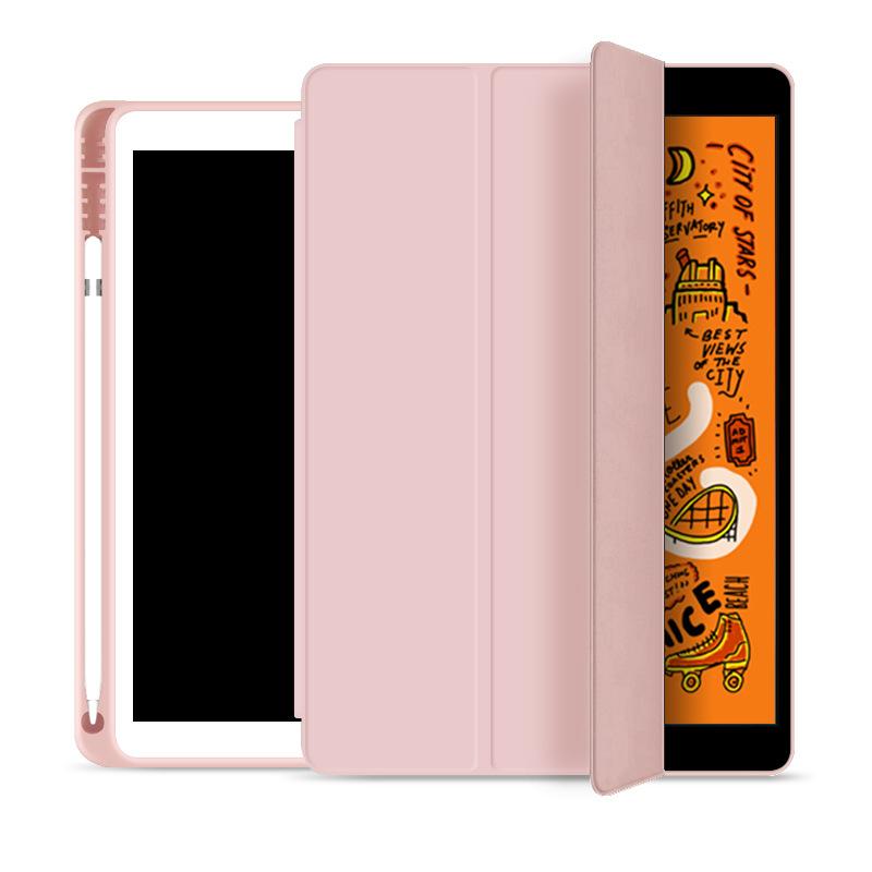 For iPad 9.7 Air 1 Air 2 Smart Case for iPad 9.7 5 6 Generation with Pencil Holder Silicon Funda Cover for iPad 5 6 Th