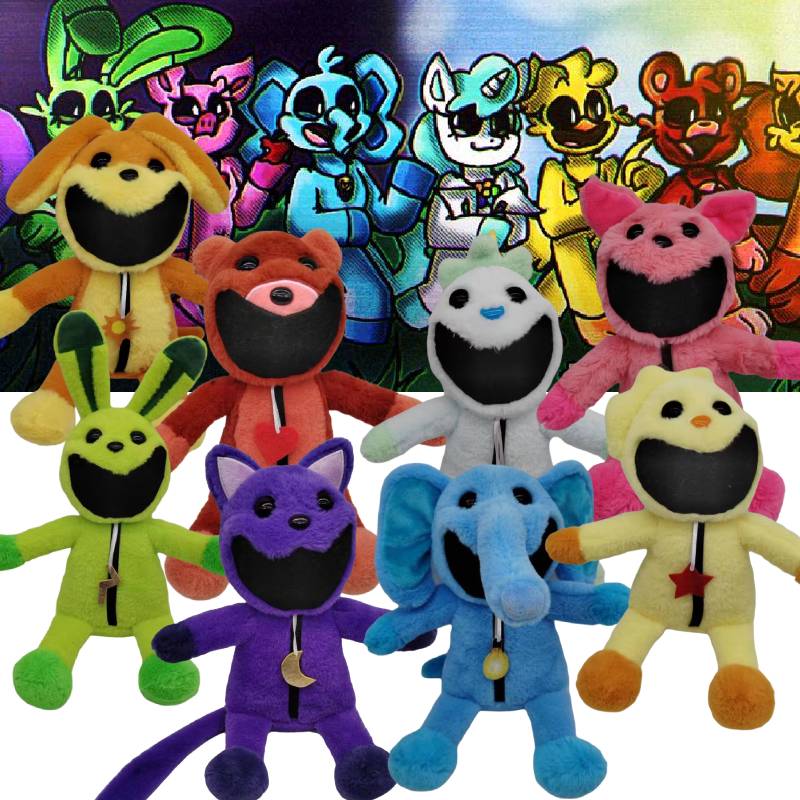 Poppy Game Playtime Theme Plush Toys Terrifying Smile Style Collection Eight
