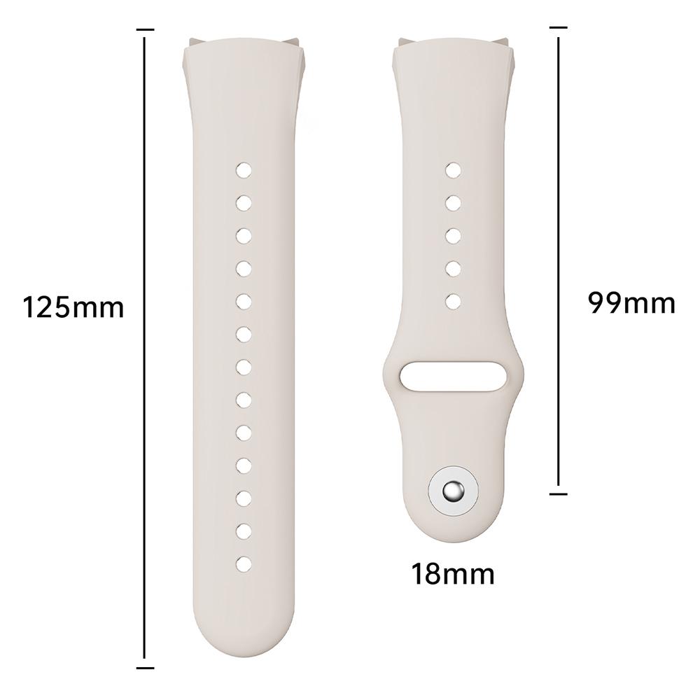 For Huawei Watch 5 42mm Smart Watch Band Reverse Buckle Silicone Wrist Strap