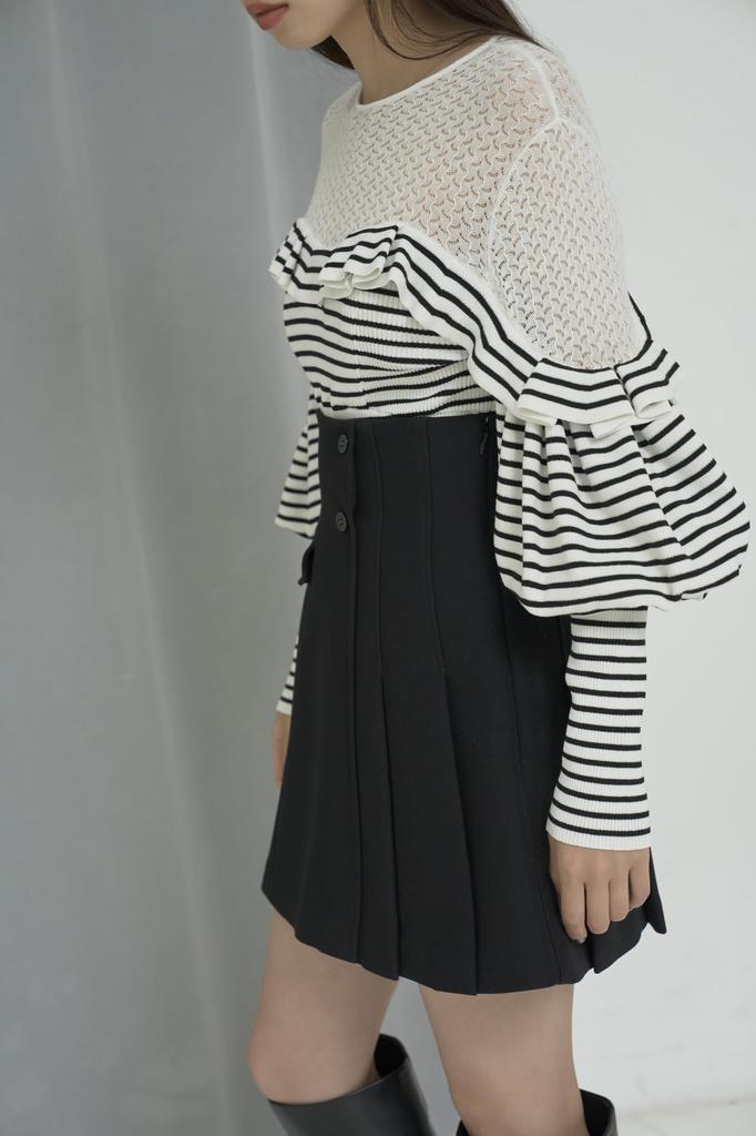 Pleated Skirt Shorts SWFP254075