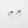 HARIO Lampwork Factory Gold Float Earrings HAA-FT-P Women's