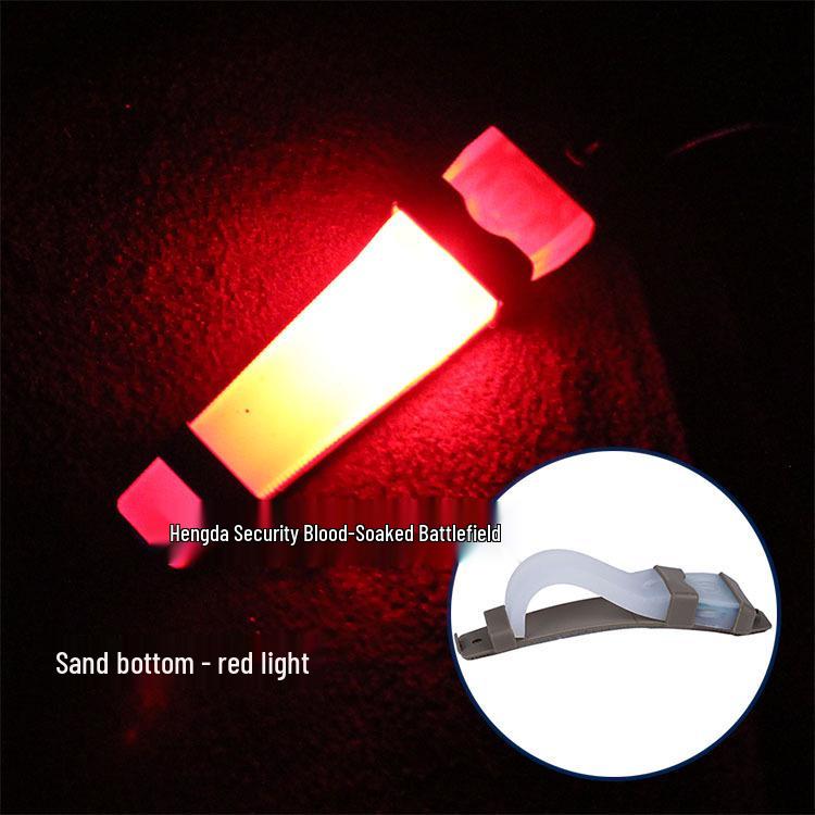 Silicone Tactical Helmet IFF Night Light for Outdoor Survival