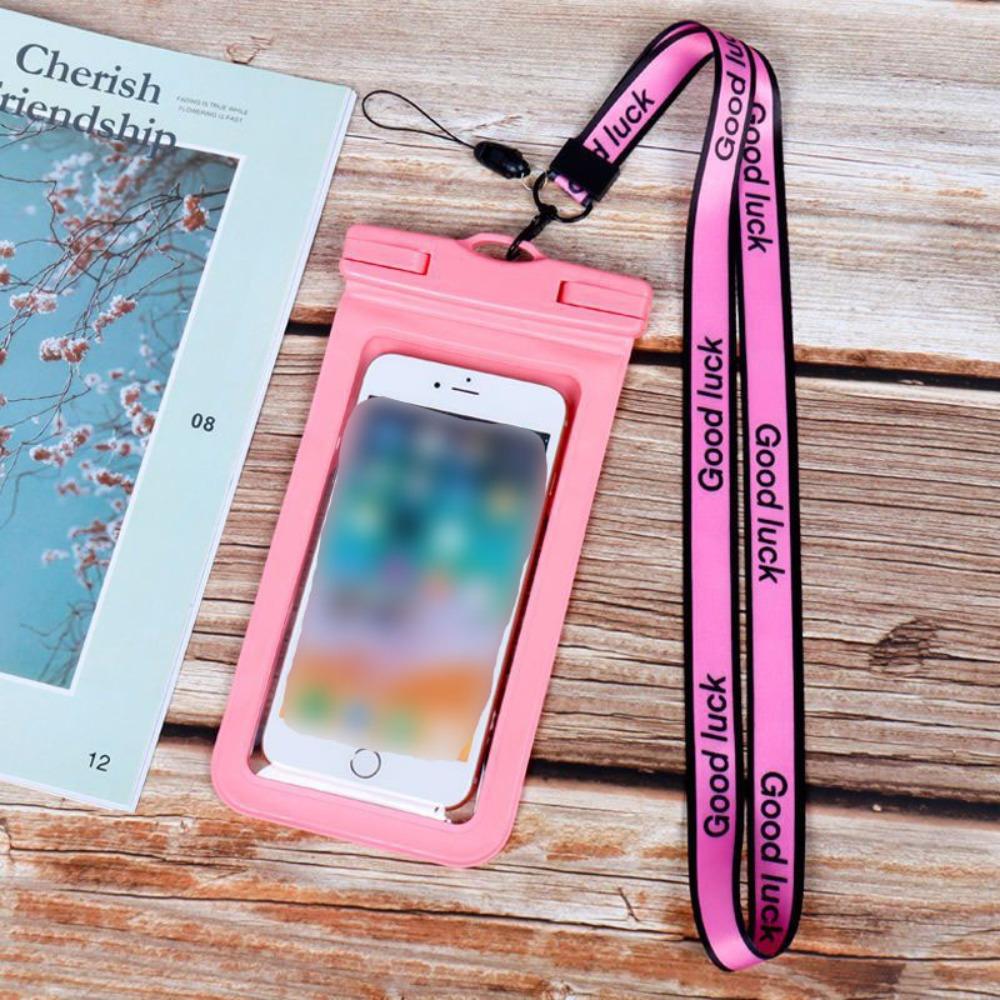 Air Bag Halter Waterproof Phone Case Universal Phone Protector Pouch Mobile Phone Bag  Underwater