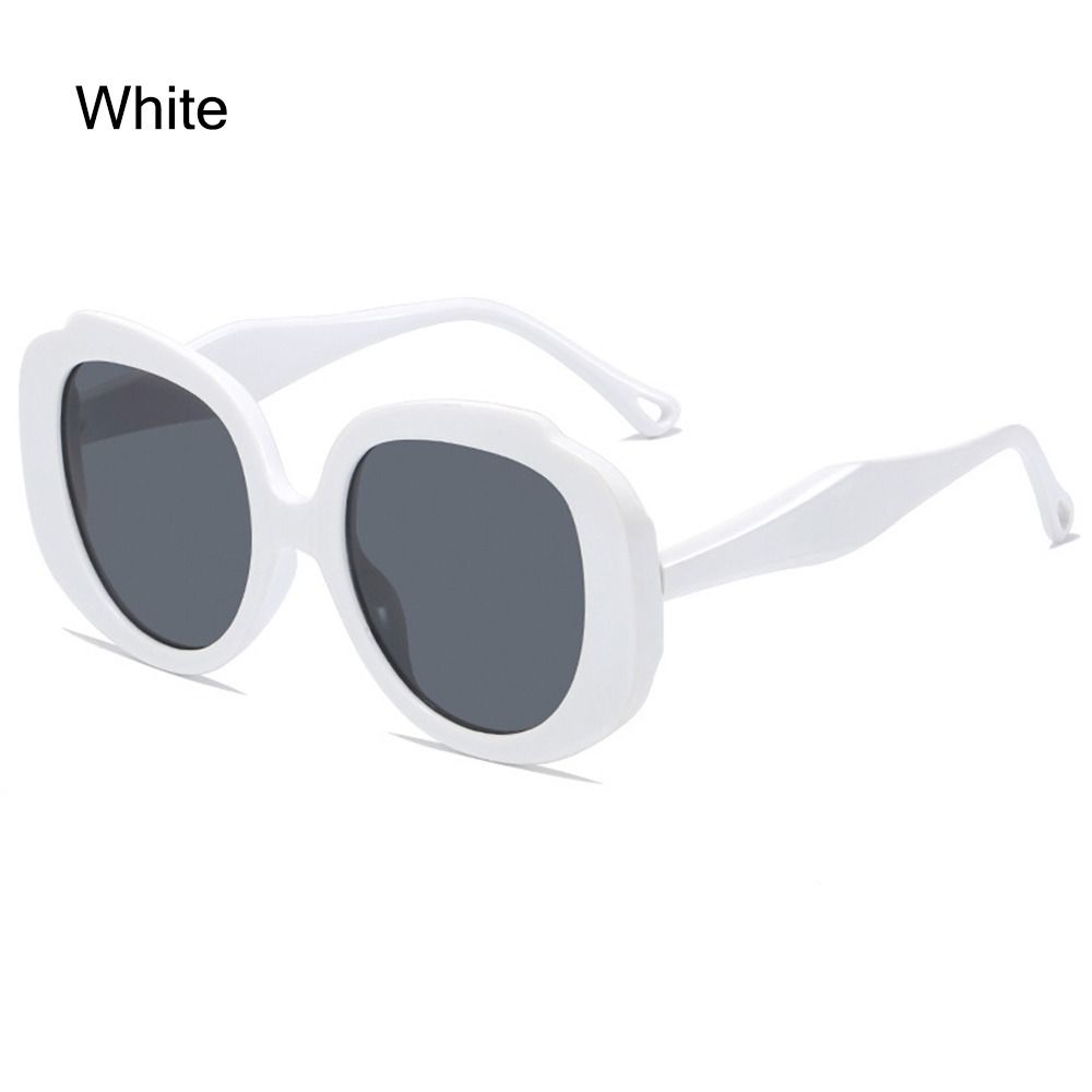 Vintage Hot Pink Glasses Round Frame Women's Sunglasses Sun Glasses Shades