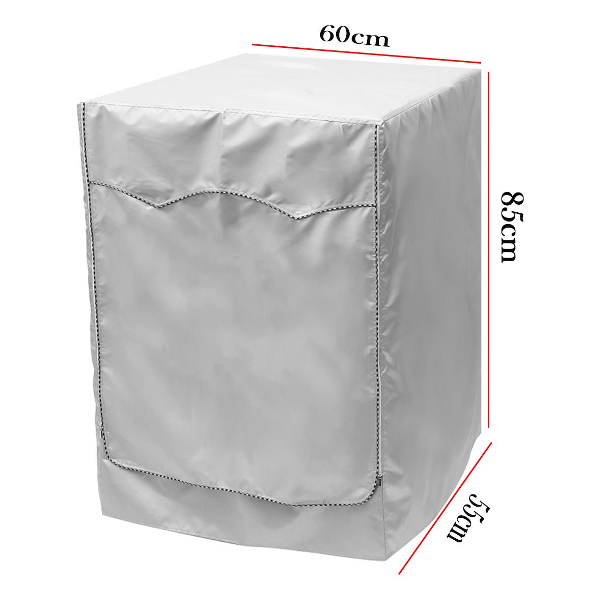 

Чехол для стиральной машины барабанного типа, водонепроницаемый, пылезащитный, солнцезащитный, сушильный чехол с застежкой-молнией, три размера