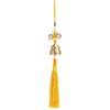 Brass Gourd Pendant Good Luck Geomancy Bell Wind Chime Hanging Ornament Gift