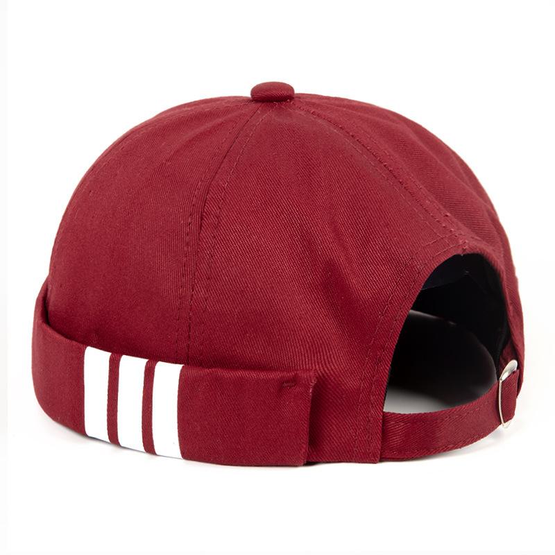 Hat Men'S Summer Melon Hat Landlord Hat Street Hipster Hipster Hip Hat Brimeless Female Yuppie Fashion Floor Hat