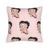 B-Bettys Boops Federa Cuscino Carina Divertente Copricuscino Personalizzato Per Divano Letto Camera da Letto