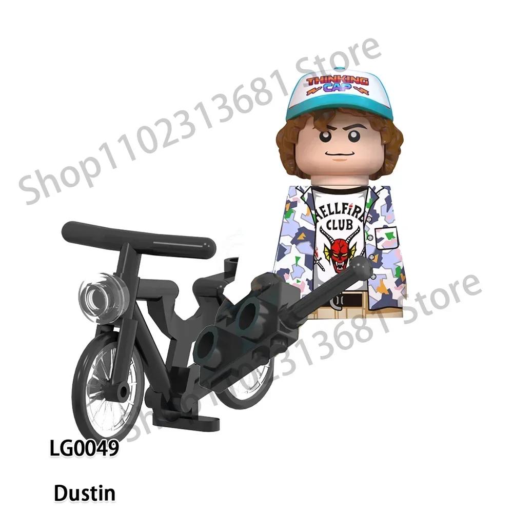 

Ужасный фильм Вверх ногами Дастин Майк Лукас Уилл Одиннадцать Модель Конструктор Просветить Экшн-фигурка Кирпичики Игрушки Для Детей