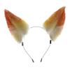 Handmade Plush Fox Ears Headband Cosplay Anime Convention Costume Accessory Cute Animal Ear Hair Band