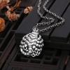 Nine-headed Flame Iron Scorpion Buddha Bead Necklace Pendant Tiantie Hardware Niang Pulling Iron Scorpion Body Protection Pendant