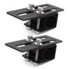 Easy Installation LED Work Light Bar Mounting Bracket for Car Roof Racks Adjustable for Different Offroad Lighting Needs