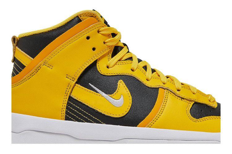 Women's Sneakers Nike Dunk High Up Varsity Maize (Women's) Black/University Gold/White/Varsity Maize