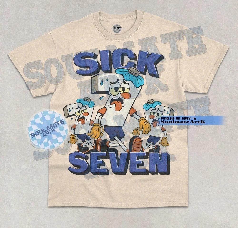 Sick T-Shirt Funny 67 Wordplay Trendy Meme Joke Hilarious Graphic Shirt S