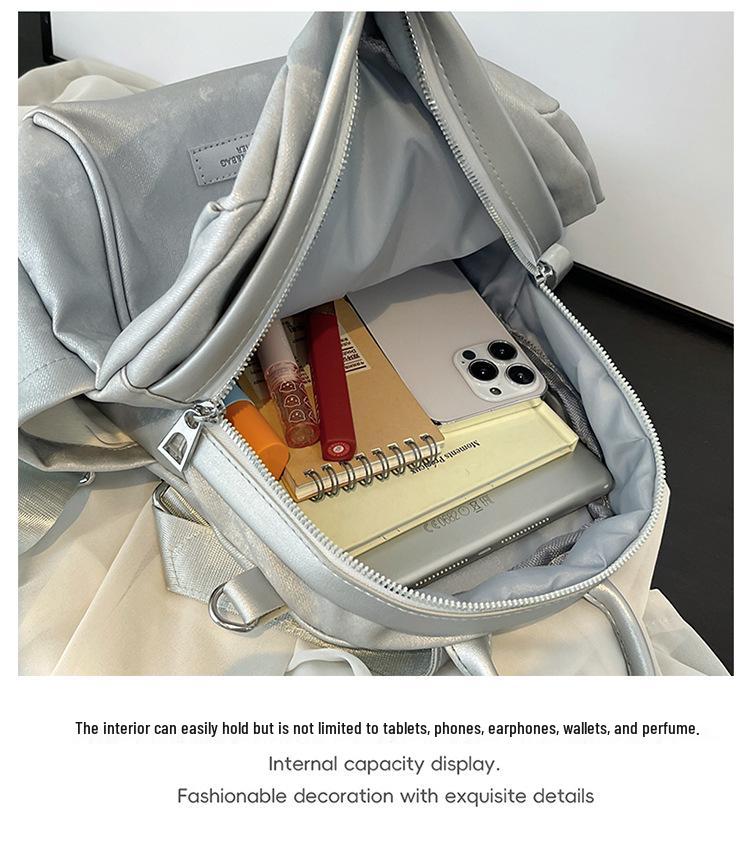 Trendy 2025 Women's Waterproof Large Travel Backpack for College and Office