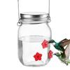 Bird Water Feeder Hanging Hummingbird Drinker Bottle Plastics Pet Bird Drinking Fountain Outdoor Flower Iron Hook Food Dispenser