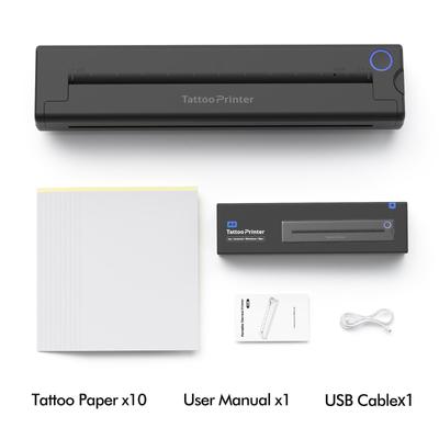 Bluetooth Thermischer Mini-Drucker für Tattoo-Transfers und Bürogebrauch