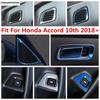 Pillar A Frame / Glove Box Sequin / Rear Tail Switch Button / Air Vent Cover Trim For Honda Accord 10th 2018 -  Accessories
