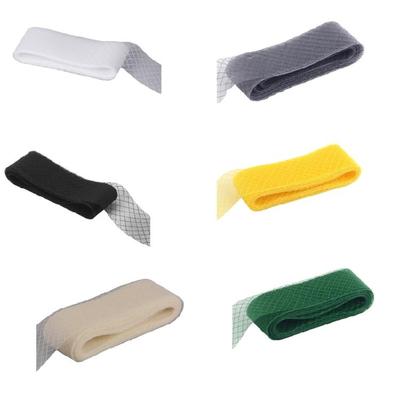 100cm Elastic Tulle Ribbon for Millinery Hat Party Headwear Making Accessories