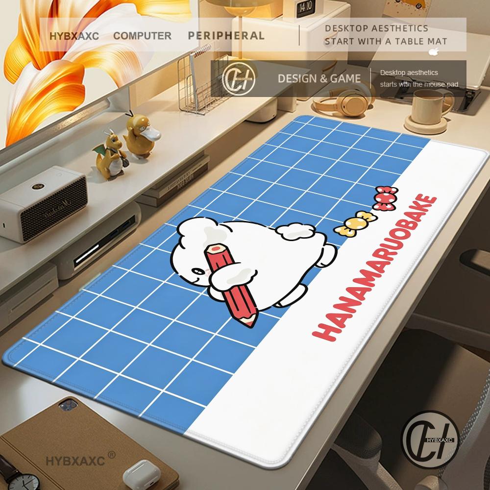 Cute Shhanamaruobake Mouse Pad Computer Laptop Rubber Nonslip Mouse Mat Big Mouse Pad Gamer Decoracion Desk Mat Hybxaxc