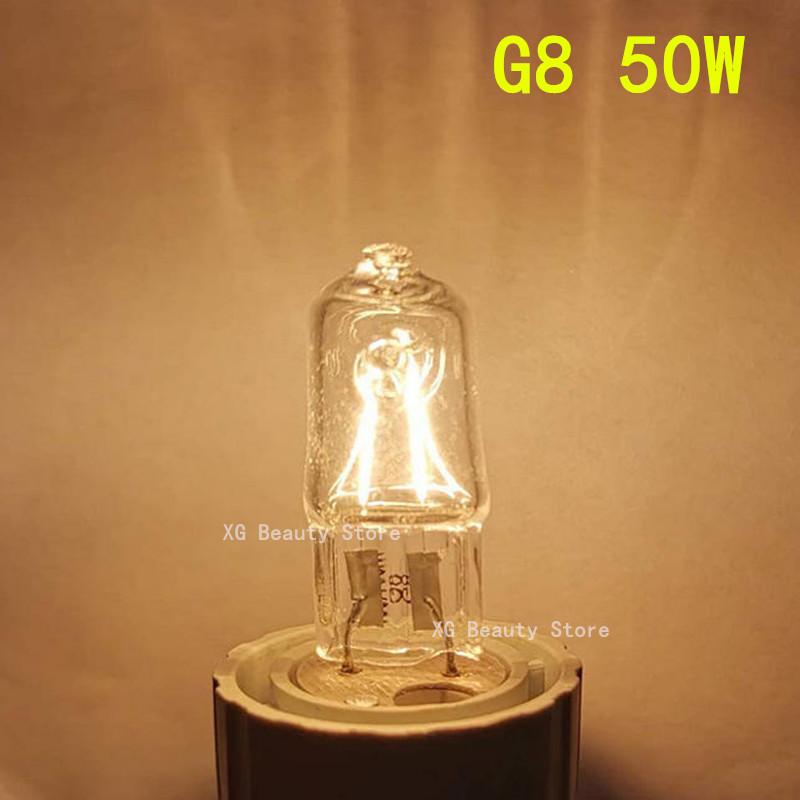 

5/10/20PCS G8 120V 20W 35W 50W Eco Halogen LED Lamp Bulbs Inserted Beads Crystal Light Bulb for Energy Efficient Lighting 5PCS