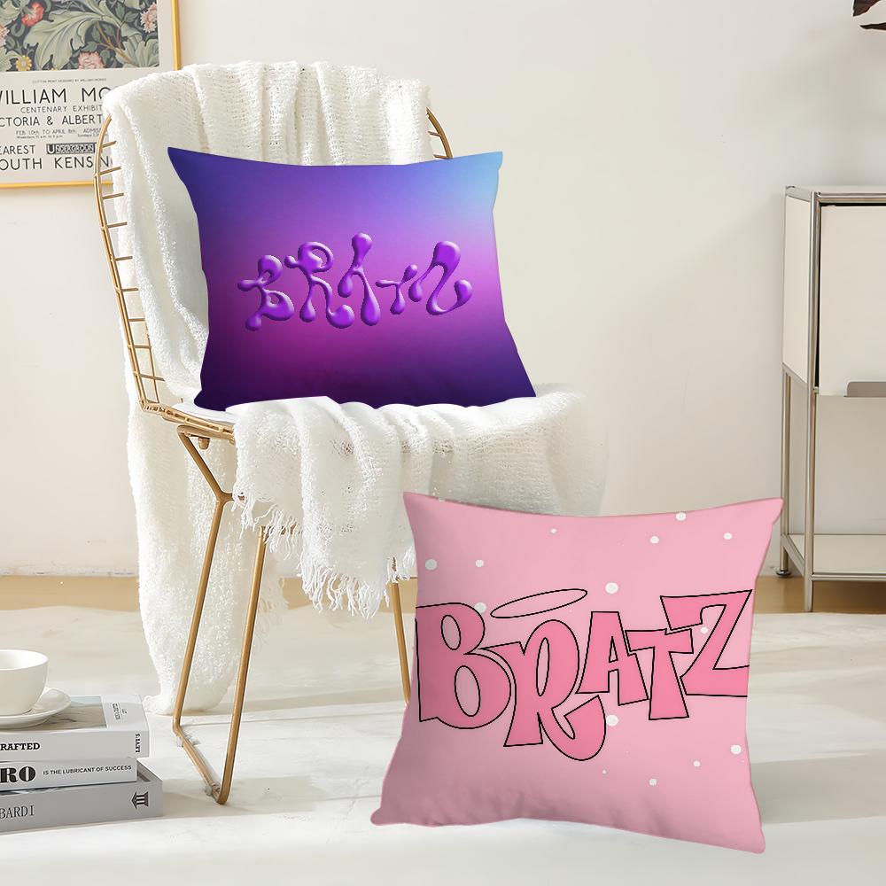Fashion Lovely Doll Bbratz Pillow Case Suitable For Bedrooms Living Rooms Cars Home Decoration