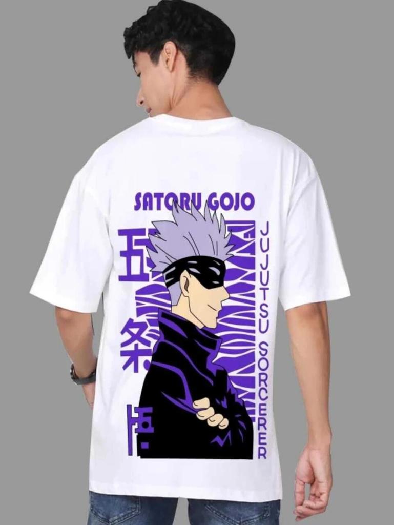 Japan Jujutsu Kaisen Anime T-Shirt 2026 Sommer Neuankunft Satoru Gojo Herren T-Shirt KinderErwachsene Universelle Größe Sportbekleidung