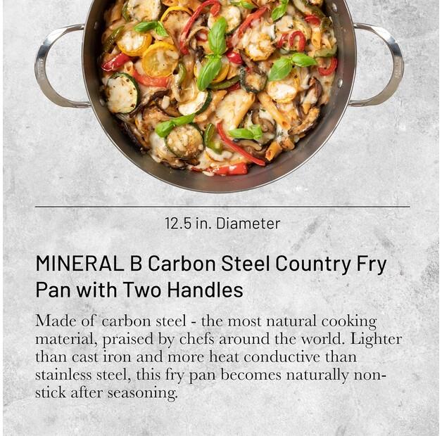 Frying Pan De Buyer Mineral B Element 36 Cm 5.5 L (5654.24)