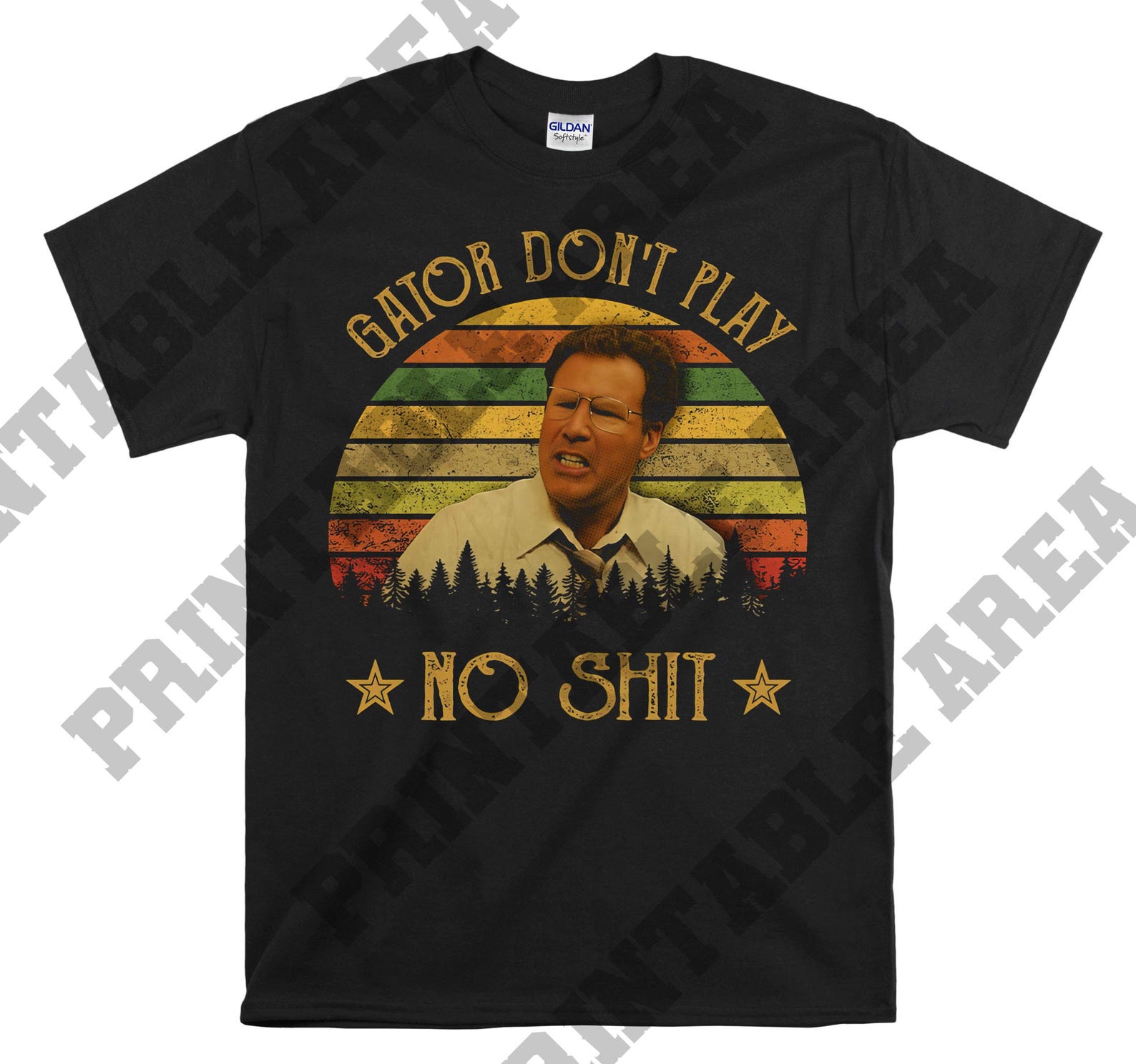 The Other Guys Allen Gamble Gator Don t Play No Shit Vintage Men Unisex T shirt, T shirt, T shirt MO482 S