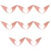 1-20Pairs Cosplay Latex Fairy Angel Elf Ears Halloween Masquerade Party Costumes Halloween Christmas Party Decor Supplies Props