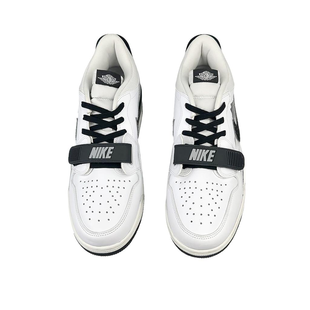 Jordan Legacy 312 Mesh, Leather Abrasion Resistant Low top Vintage Basketball Shoes Men's Black White CD7069-110(Team40-)
