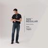 Levi's Men's 505 Standard Straight Fit Denim Jeans