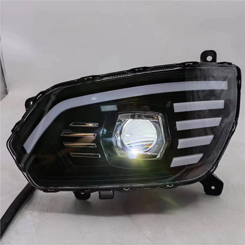Ultra-Bright Dual-Lens LED Headlight Assembly for GAC Hino 500 Mixer Truck Ultra-bright Headlight Driver Side Left