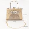 European Retro Spring Princess Evening Handbag - Trendy Chain Shoulder Bag for Parties & Banquets