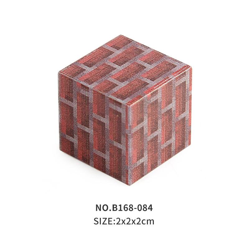 40 Square Peripheral Accessories Bulk Diy Magnetic Building Block Educational Toys