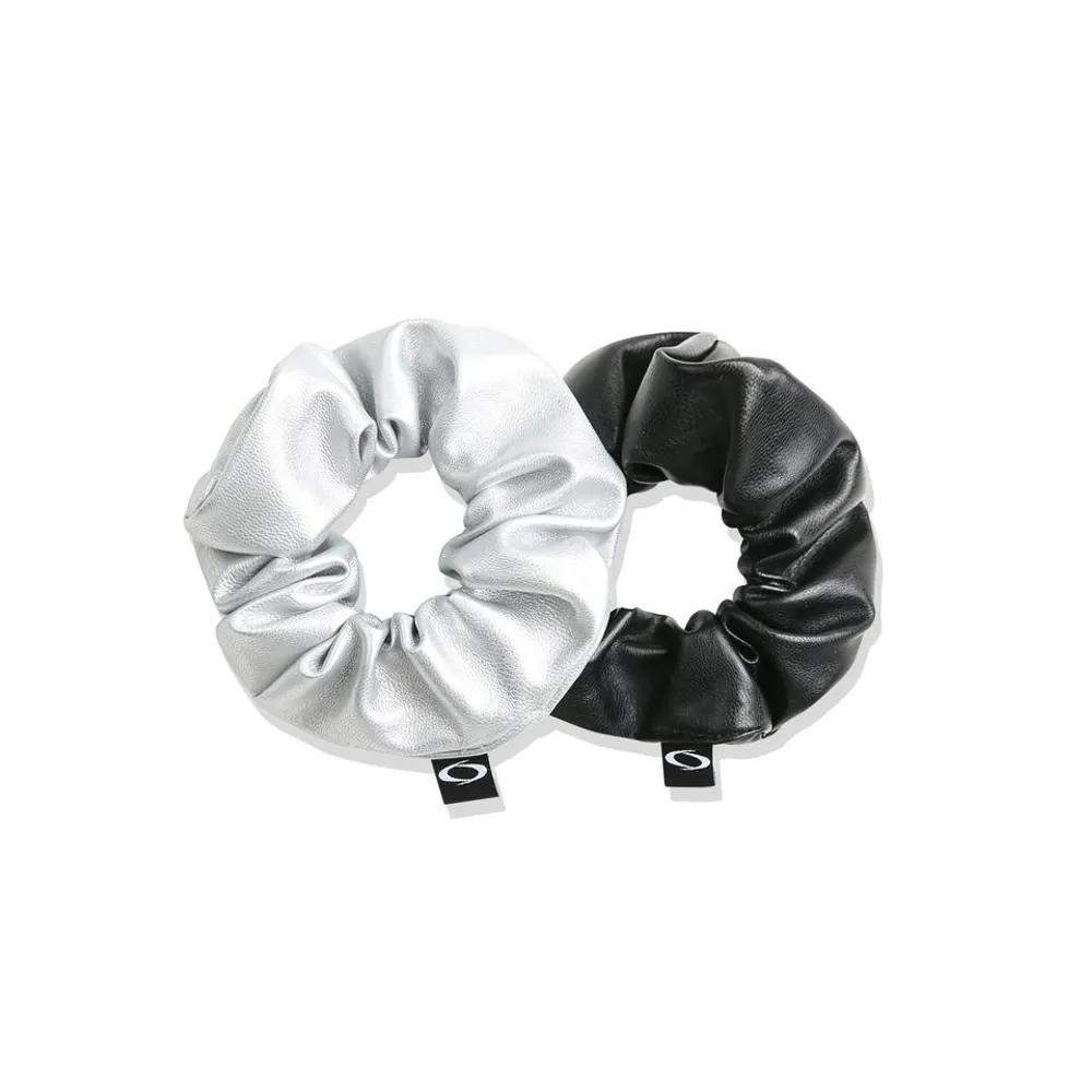 NOIAGO [2PACK] NOI1345 Leather Scrunchie (2 COLORS) FREE