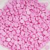 Hollow Back Granules Beads Filler Round Shape Slime Filler Pellets  Sensory Toy Making