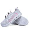 Fashion Summer Walking Shoes Unisex Casual Outdoor Mesh Sneakers Women Non-slip Running Sport Lace Up Trekking Footwear Men Hiking
