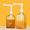 10/15/20/30CC Liquid Dispenser with Scale Coffee Syrup Drip Bottle with Hydraulic Pump Nozzle Head Kitchen Honey Jar Container